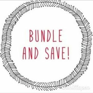 Bundle for extra savings!! 🎊
